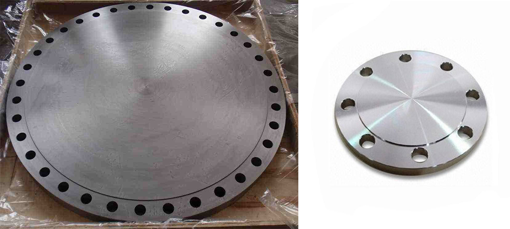 Stainless steel blind flange