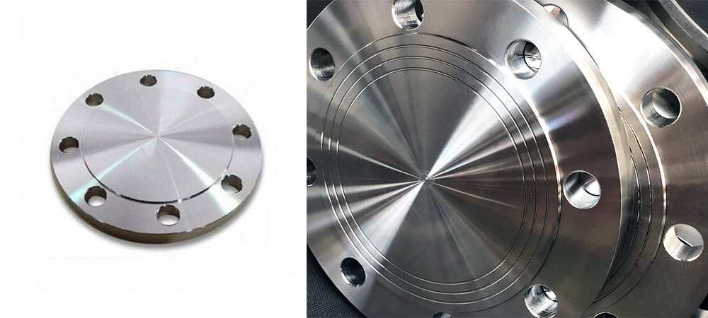 Stainless steel blind flanges