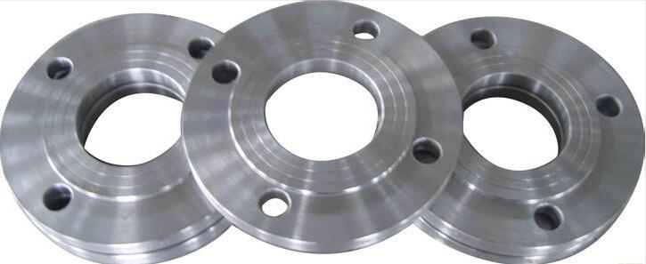 Neck flat welding flange and butt welding flange